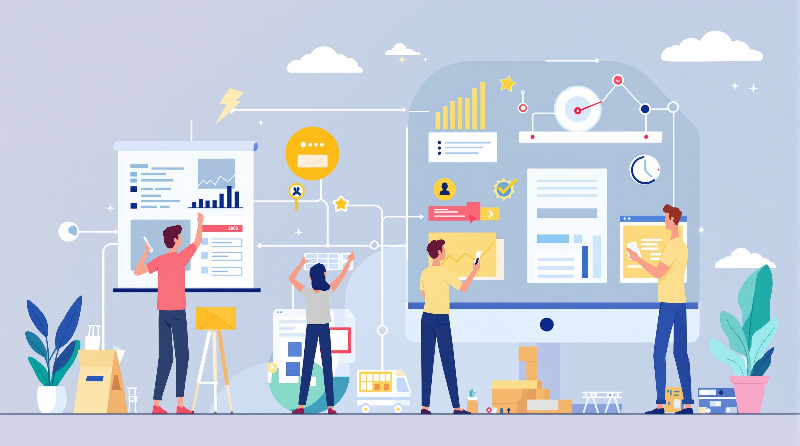 IT Consultancy Illustration